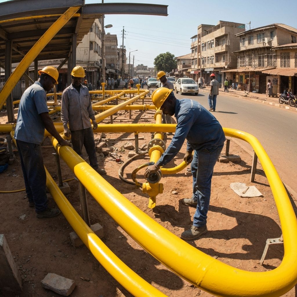 Réseau de distribution urbain