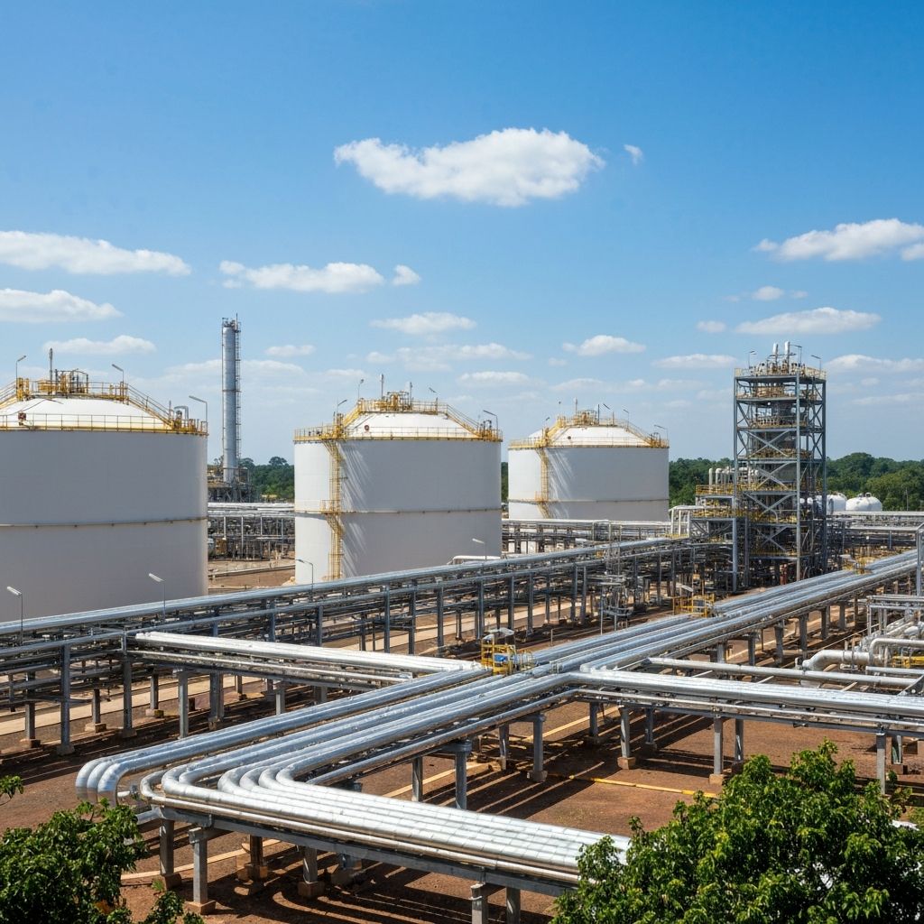 Usine de GNL de Pointe-Noire