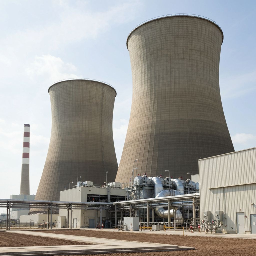 Centrale électrique au gaz